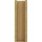 Ekena Millwork 6-in W x 16-in D x 20-in H Funston Trad Rough Cedar Woodgrain TimberThane Outlooker, Primed Tan OUTUR060X16X20FST04RCPR - alternate 3